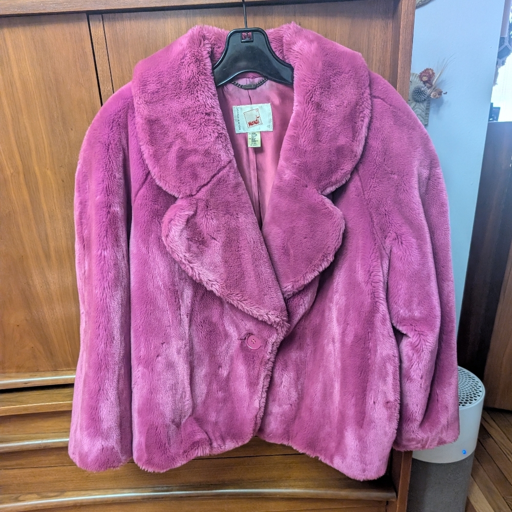 Vintage Faux Fur Jacket